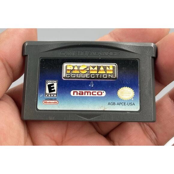 Pac-Man Collection (Nintendo Game Boy Advance, 2001) GBA Authentic Tested - Picture 1 of 3